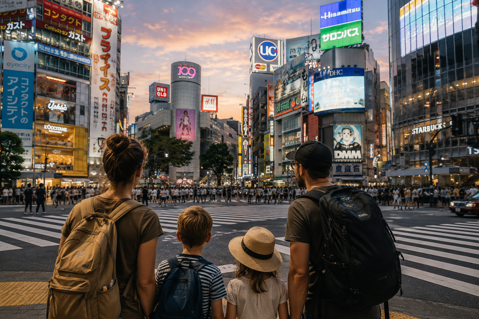 Familie in Japan