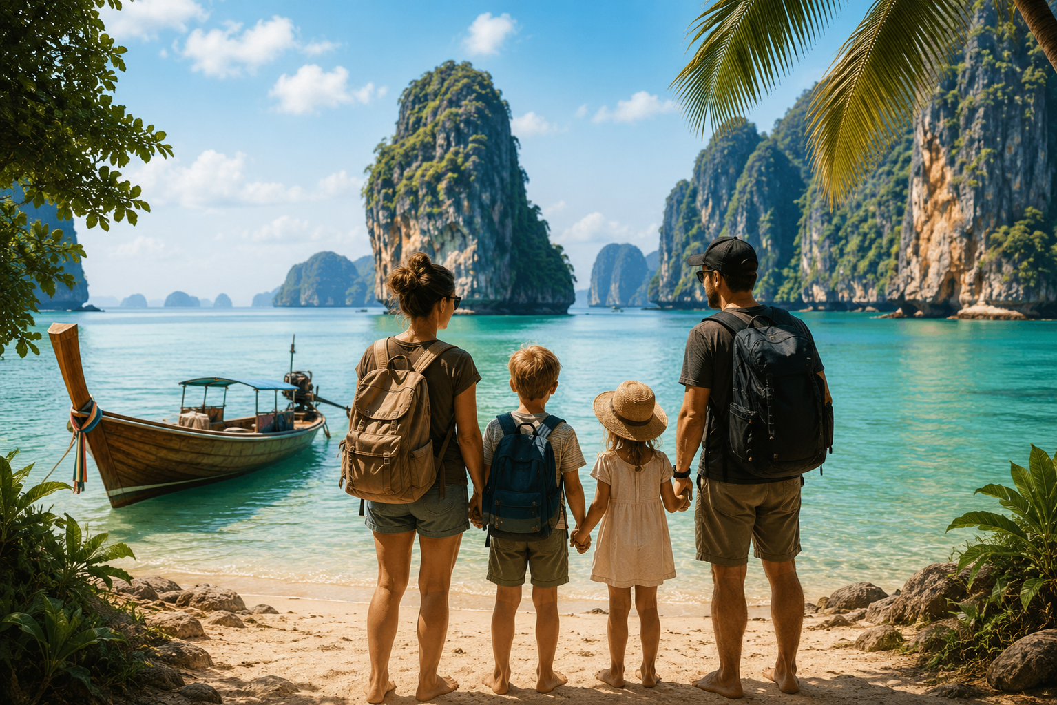 Familie in Thailand